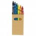Boîte de 6 crayons de cire SixArt
