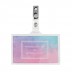Rigid PVC identifier with Dri spring