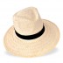 Light straw men's hat West