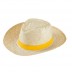 Light straw men's hat West