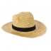 Dark straw hat for men Kynts