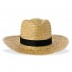 Dark straw hat for men Kynts