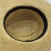 Dark straw hat for men Kynts