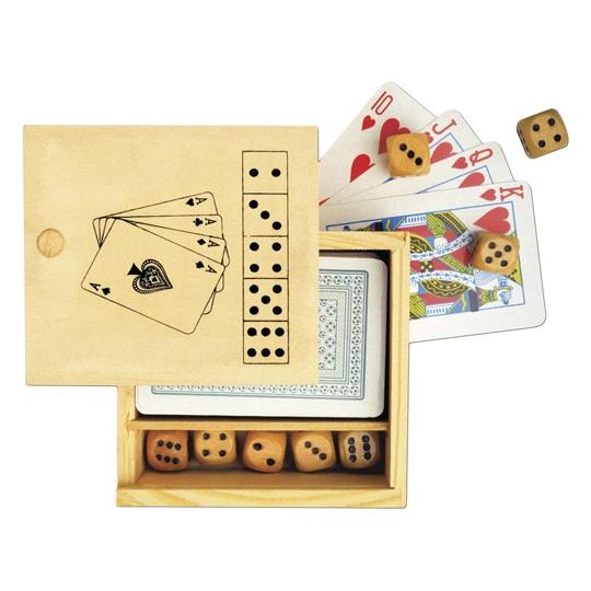 Jogo de cartas e 5 dados...