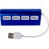 Hub USB em alumínio de 4 portas Leo
