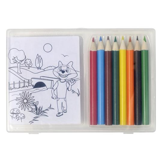 Conjunto de 8 lápis Adita