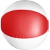 Bicolour beach ball Lola